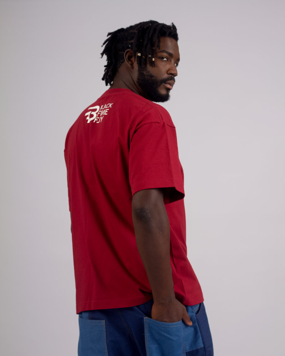 BF&F Men's Cowrie Print T-shirt - Image 6